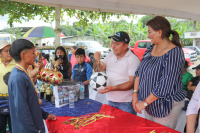 Final de fútbol entre las escuelas recreativas de la Prefectura se desarrolló en Guapara