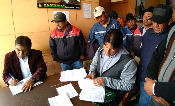 Trabajadores regresan a laborar tras paralización ilegal
