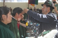 Prefecto de Cotopaxi presente en la graduación de los bachilleres de Jatari Unancha